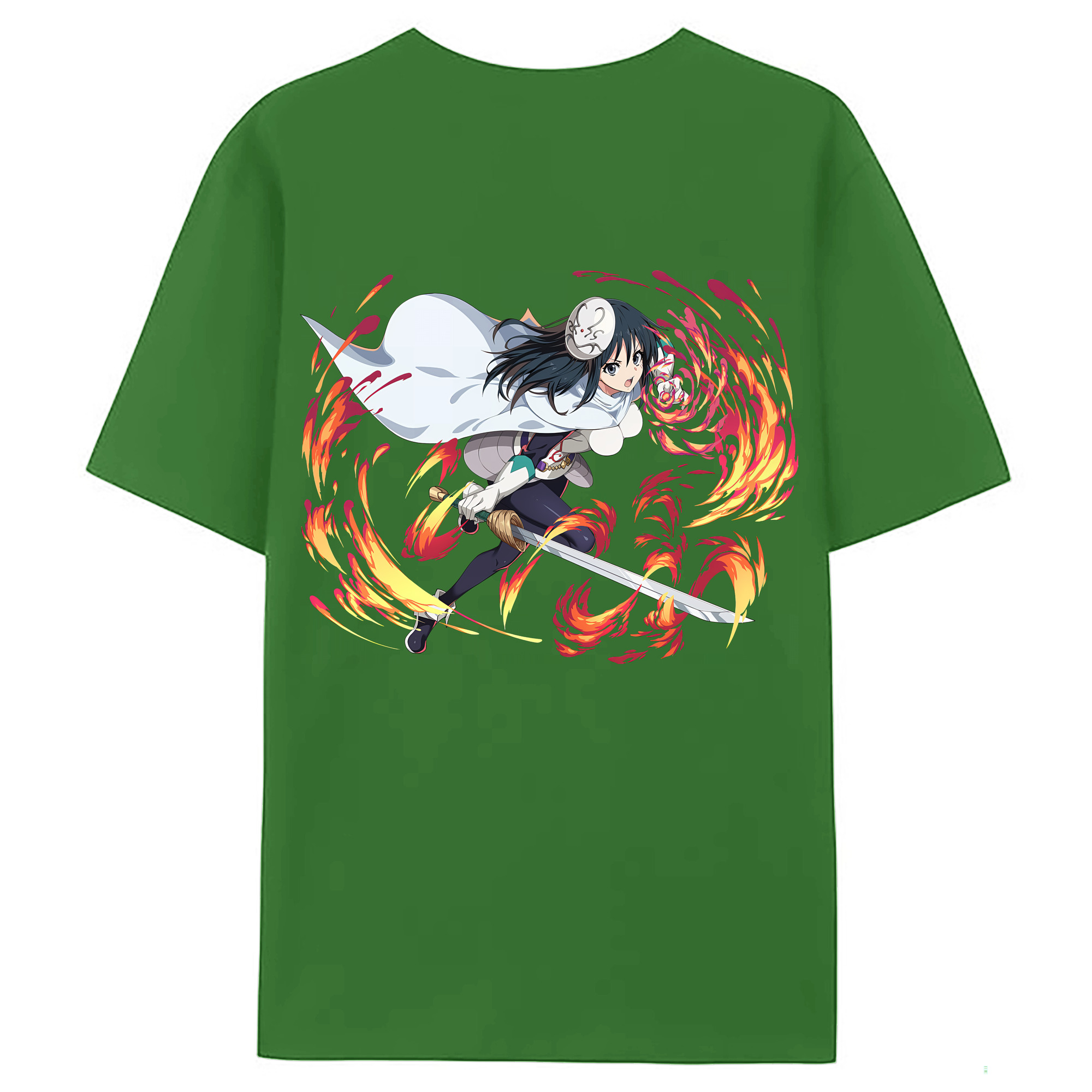 （画像用） 転スラ Regarding Reincarnated to Slime レディース半袖Tシャツ(バックプリント)